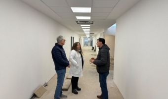 AVANZA LA AMPLIACI�N DEL HOSPITAL MUNICIPAL ARTURO ILLIA